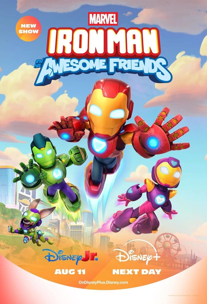 Ironman and his Awesome Friends - Marvel - Disney Jr. - Disney+